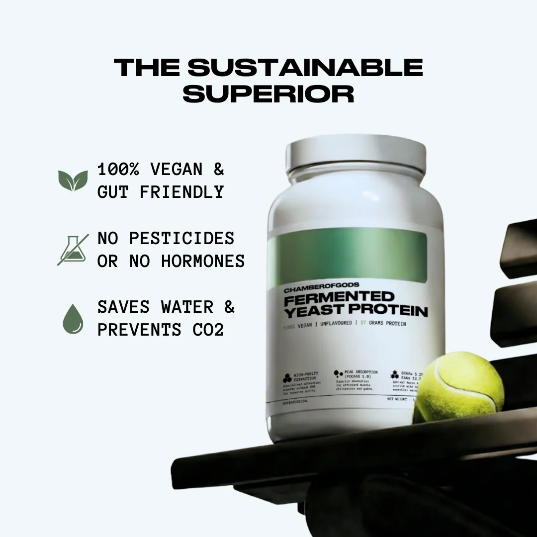 100% Pure Fermented Yeast Protein | Unflavoured - 30 Servings - Image 5