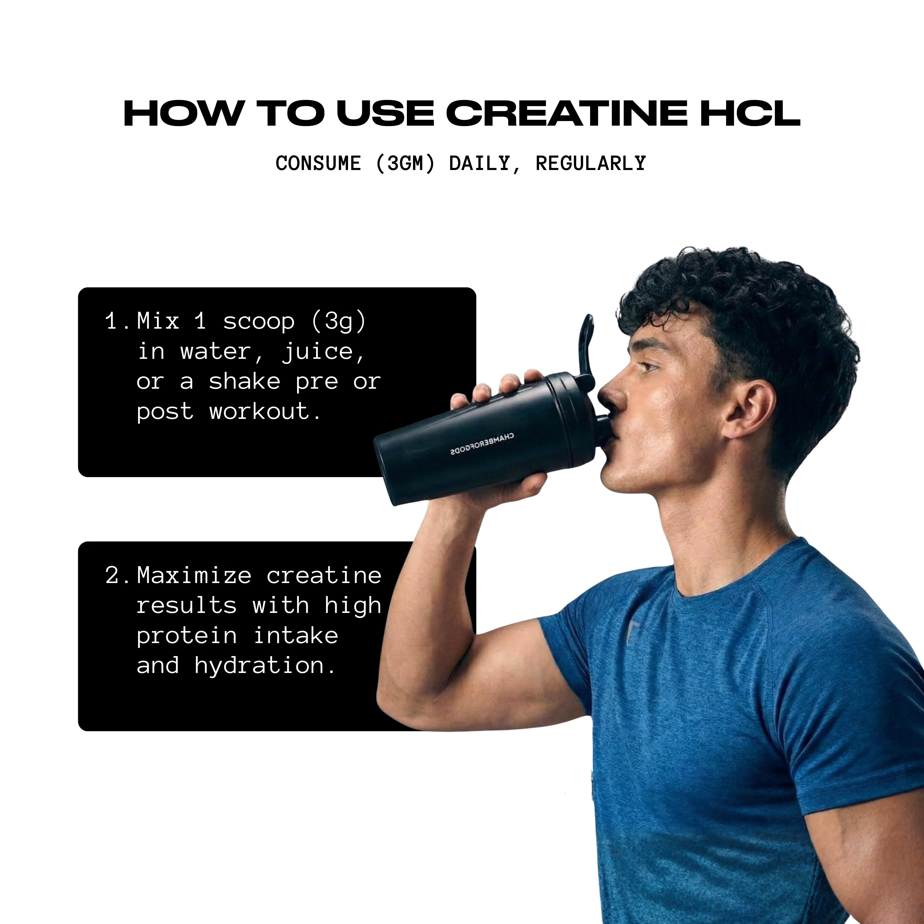 COG Creatine Hcl - Berry Infused | Built Different (33 Servings) - Image 10